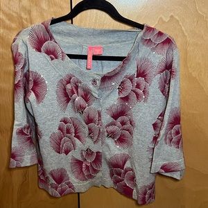 Charlotte Tarantola soft grey cardigan